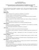 Matriz FODA Ministerio de la Catequesis en Guatire