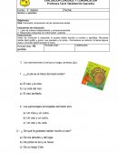 Evaluación. Demostrar comprensión de las narraciones leídas.