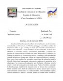 Educación: una mirada multidisciplinar a su historia, concepción y futuro