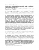 Análisis del hallazgo contraloría