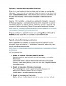 Concepto e importancia de los estados financieros