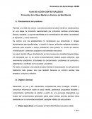 Plan de acción contextualizado. Promoción de la Salud Mental en Alumnos de Bachillerato