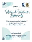 Solución de ecuaciones diferenciales: Problemas de valor inicial y problemas de valor en la frontera