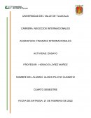 Finanzas internacionales. Balanza de pagos