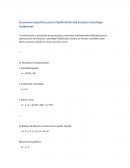 Ecuaciones específicas para la optimización del extractor centrífugo Podbielniak