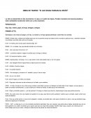 Obra de teatro: “Si las cosas fueran al revés”