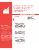 Estrategias de mercadeo para la creación de una empresa consultora de servicios internacionales en Latinoamérica