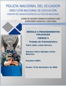 Trabajo de criminalística