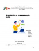 Organizacion en el nuevo modelo social