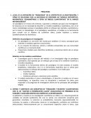 Metodologia de la investigacion. Definición de paradigma en investigación