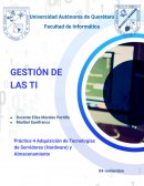 Practica 4 Adquisicion de tecnologías de hardware y almacenamiento