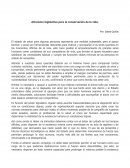 Altruismo legislativo para la conservación de la vida