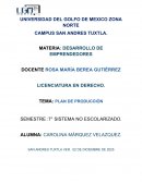 Plan de producción. Naviera turística