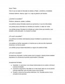 Material de estudio - La Apología de Sócrates