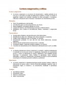 Lectura critica y comprensiva