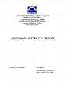 Generalizadas del Sistema Tributario
