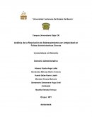 Análisis de la resolución de sobreseimiento por antipicidad en faltas administrativas graves