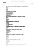 Examen de biologia – 1ro de secundaria (no contestado)