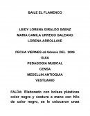 Baile el flamenco