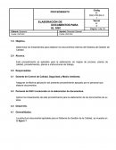 Elaboracion de documentos para el SGC