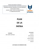 Plan de la Patria. Agenda Alternativa Bolivariana