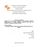 Impacto de las sanciones tributarias en los ingresos operativos establecidos en el Código Orgánico Tributario (COT) para las Pequeñas Y Medianas Empresas (PYME)