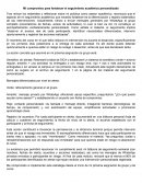 Mi compromiso para fortalecer el seguimiento académico personalizado