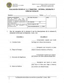 Evaluación escrita n°2 (1°semestre) – historia, geografía y ciencias sociales