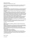 Metodología de la investigación: fundamentos y diseño curricular