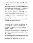 Análisis de personajes de La pasión de Cristo
