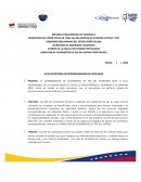 Acta de entrega de responsabilidad de vehiculos