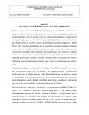 Ensayo “El amor y la perseverancia”, algo extraordinario