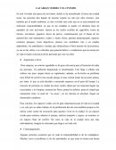 Las áreas verdes y el civismo