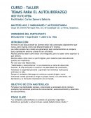 Workbook 1 Temas para el autoliderazgo