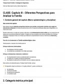 Diferentes perspectivas para analizar la familia