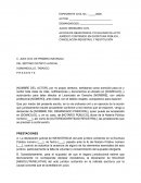 Formato Nulidad de escritura