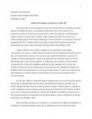 Análisis del Presupuesto General de la Nación 2027