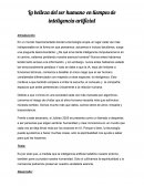 La belleza del ser humano en tiempos de inteligencia artificial