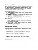Circuito en educación física