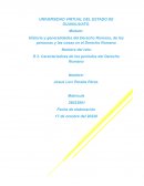 Características de los periodos del Derecho Romano